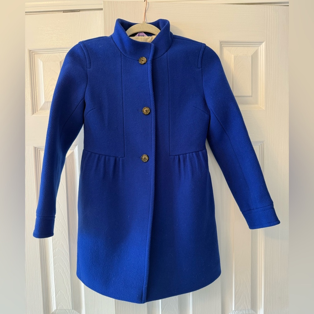 Crewcuts Royal Blue Pea Coat